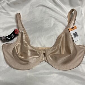 Bali Lily Fit LY0904 Minimizer Plunge Into Comfort Keyhole Bra Size 36DD NWT
